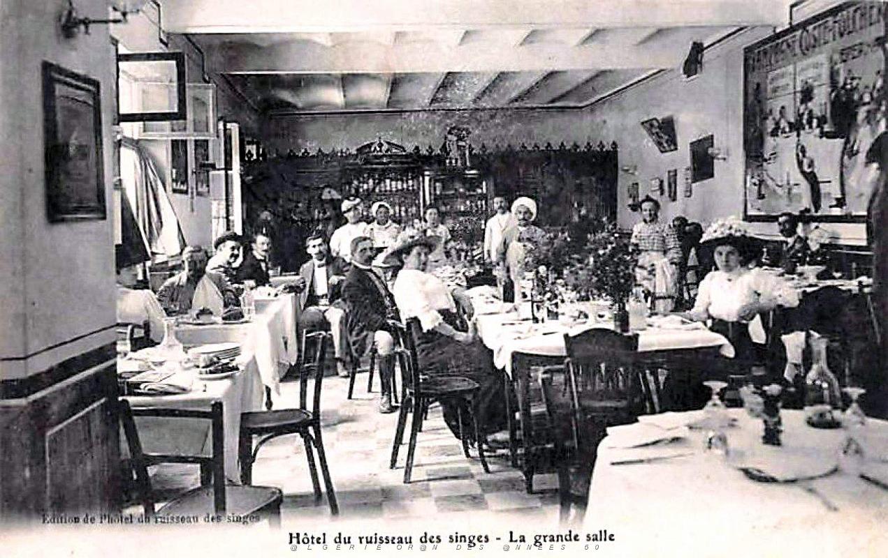 2163- Blida - Gorges de la Chiffa - Ruisseau des Singes - Hotel - 1914.jpg